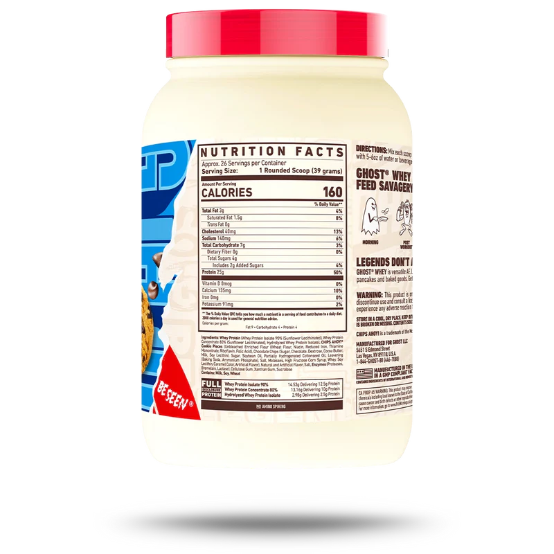 Ghost Lifestyle - Whey Protein - 2lbs