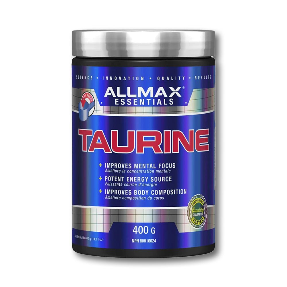 Allmax - Taurine 400g - MySupplements.ca INC.