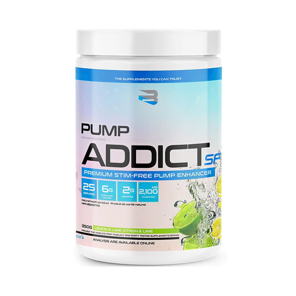 Believe Supplements - Pump Addict - Stim Free - MySupplements.ca INC.