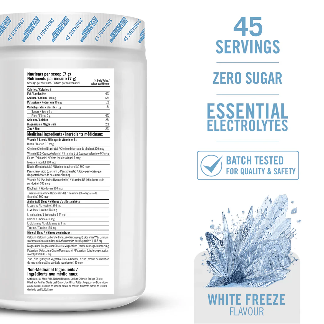 Biosteel Hydration Mix 45servs