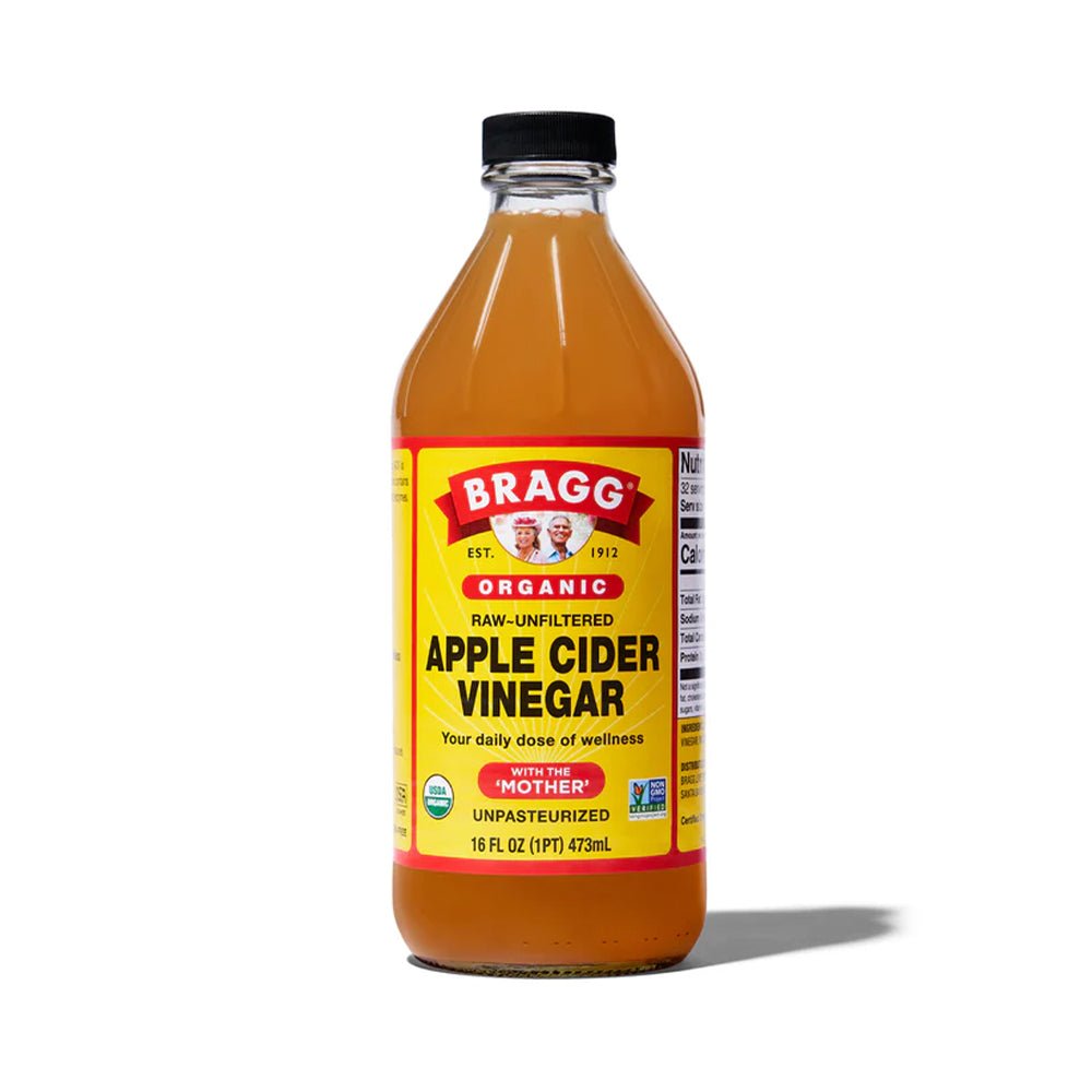 Braggs- Apple Cider Vinegar (Glass Bottle) - MySupplements.ca INC.