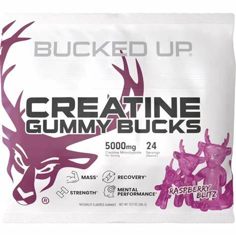 Bucked Up - Creatine Gummy Bucks - 24 servings