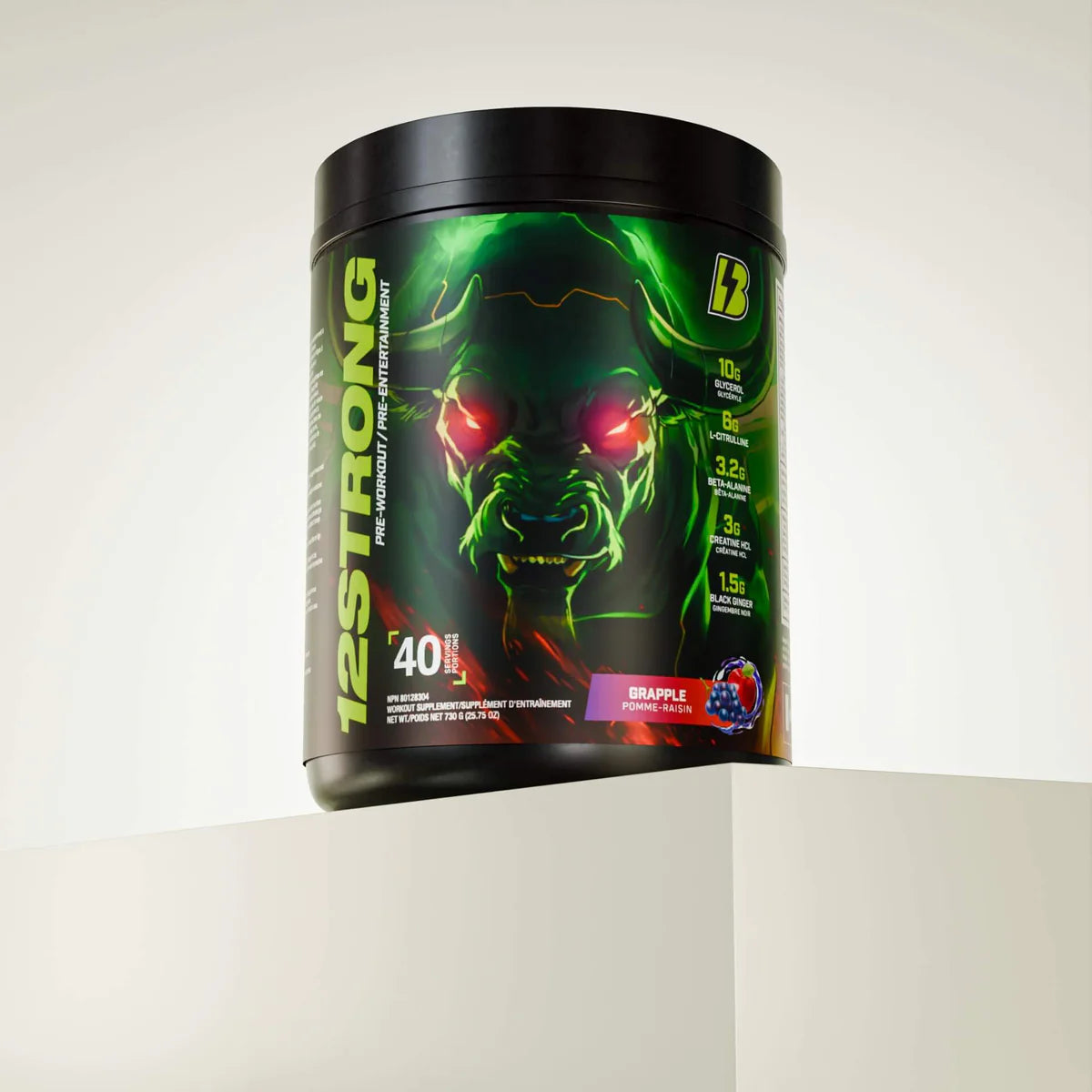 Bull Nutrition - 12 STRONG Pre Workout