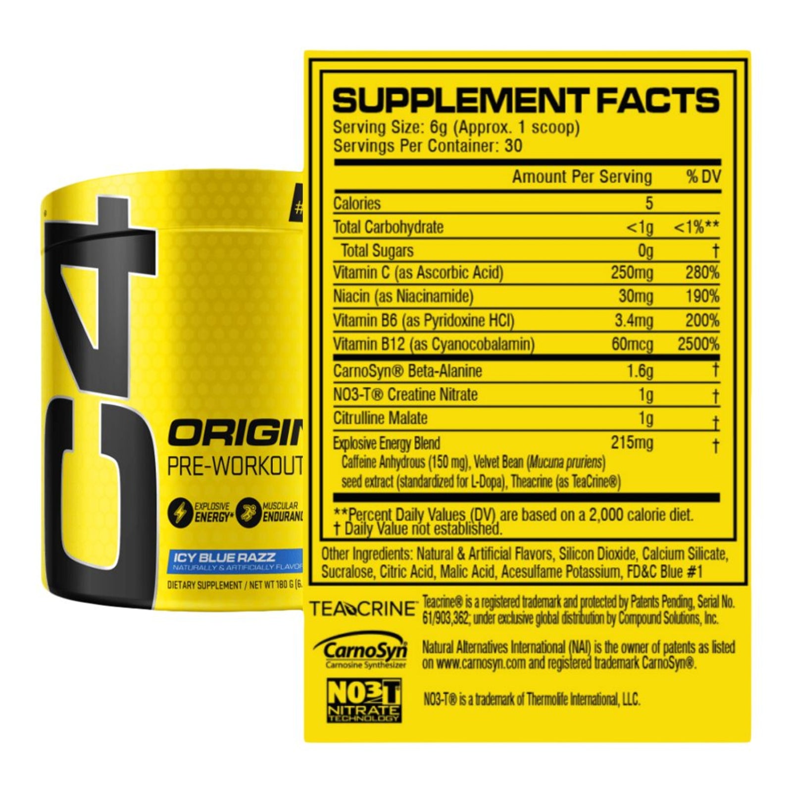 Cellucor - C4 Original Pre-workout 30 servings