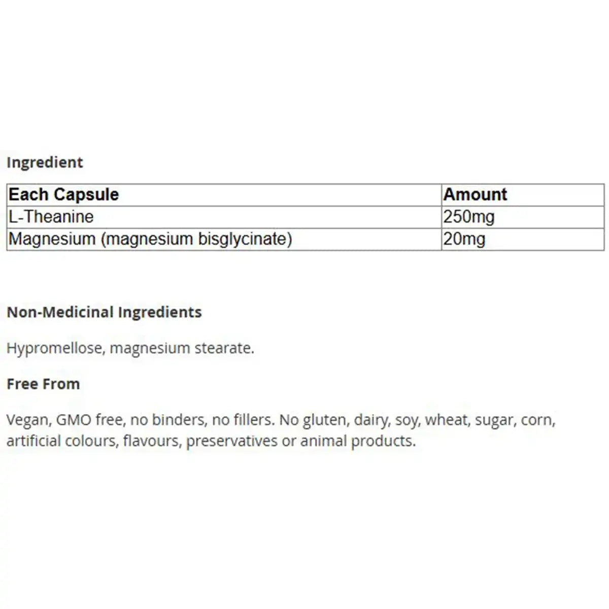 CanPrev - L-Theanine 90veg caps