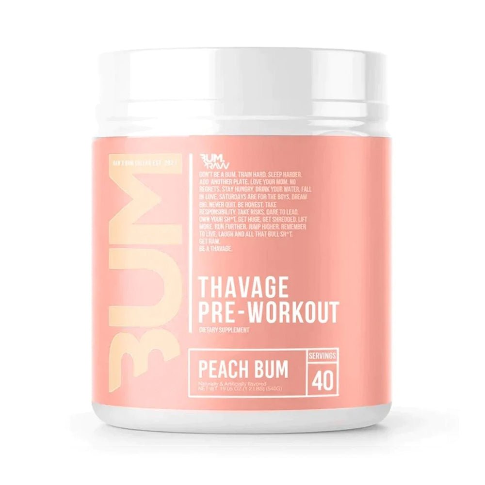 CBUM x RAW - Thavage Pre Workout - MySupplements.ca INC.