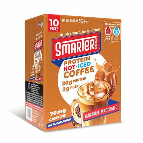 Smarter Snacks - Protein Hot-Iced Coffee - Single Serving