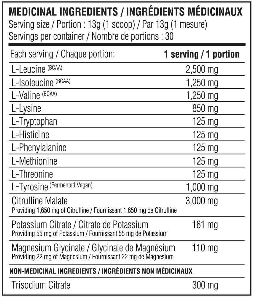 Believe Supplements - EAA - 70 Servings