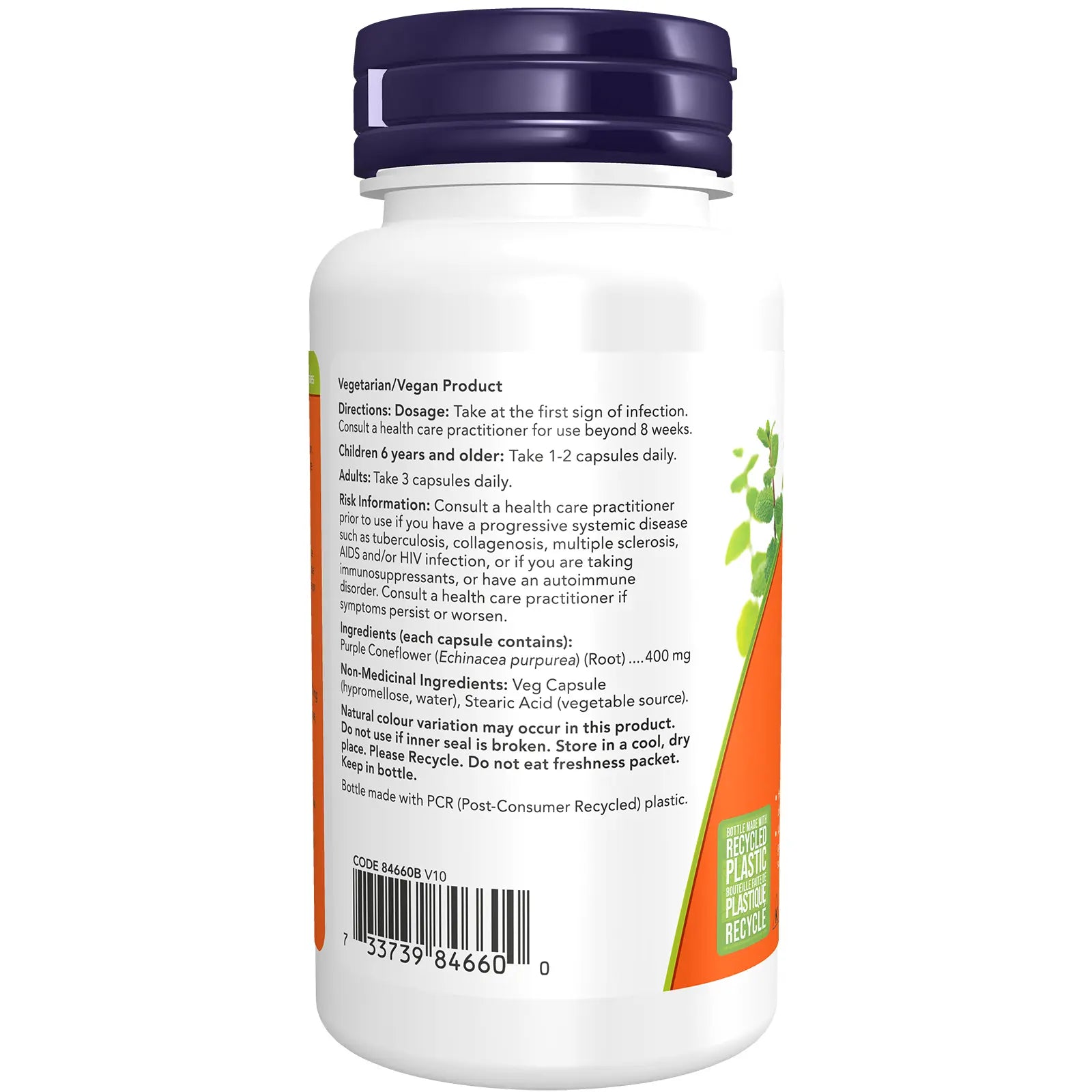 NOW - Echinacea 400mg 100ct