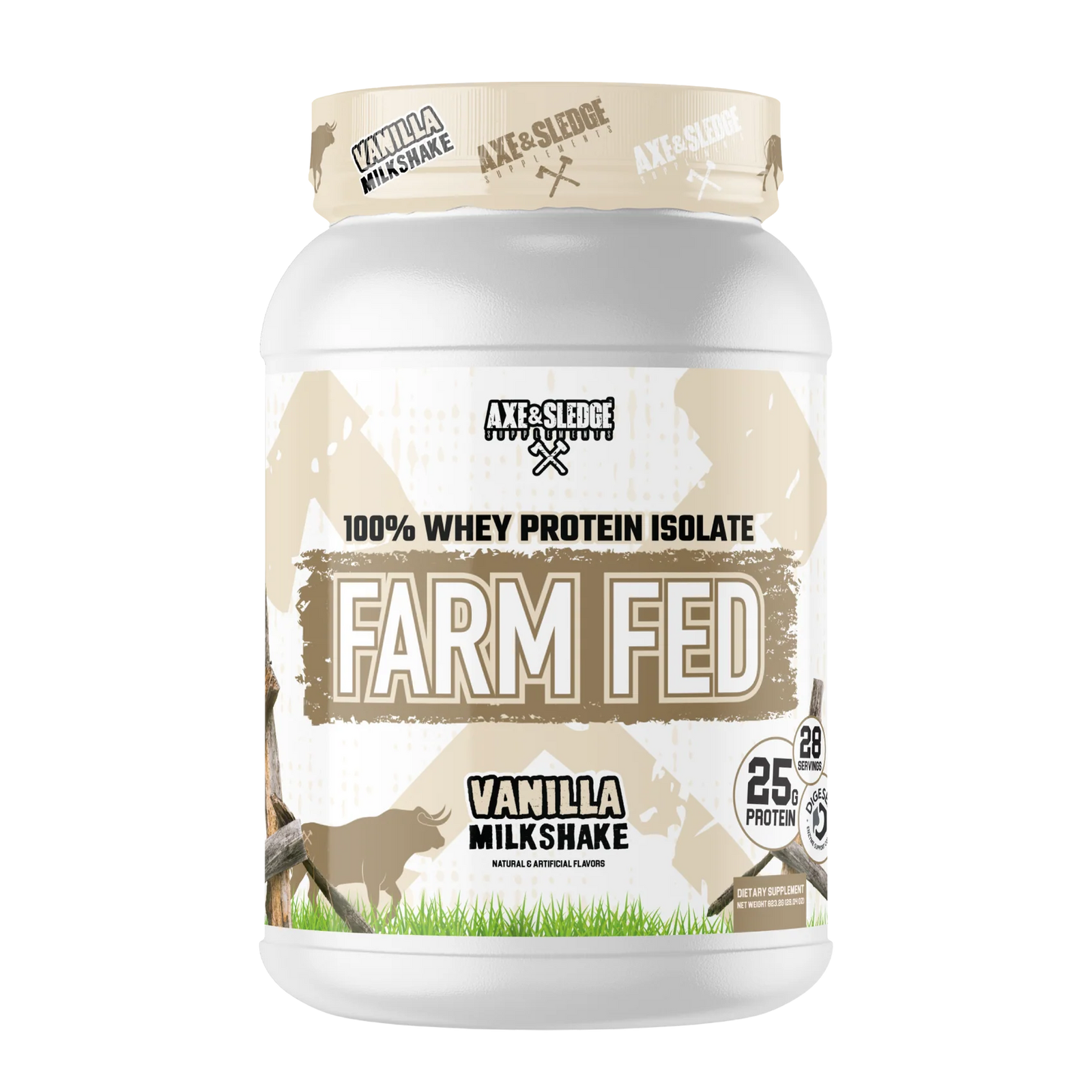 Axe & Sledge Farm Fed Whey Isolate 28servs