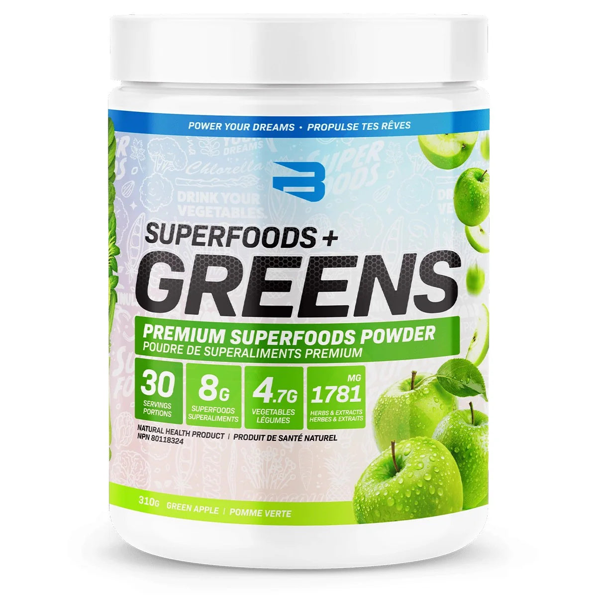 Believe Supplements - Superfood + Greens - 30 Servings