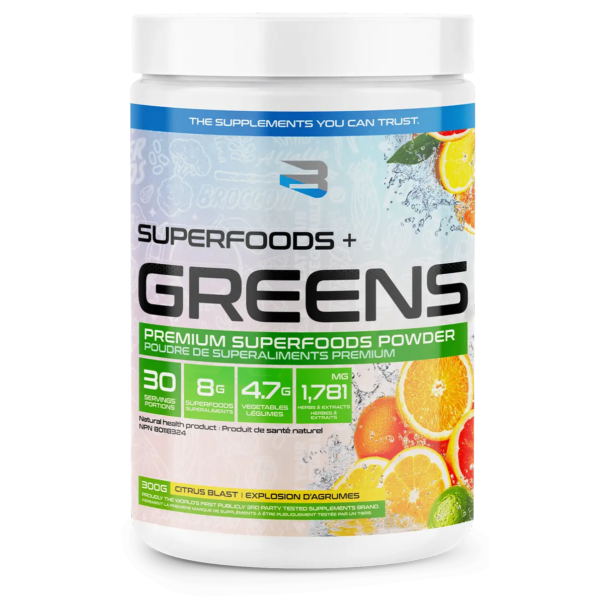 Believe Supplements - Superfood + Greens - 30 Servings