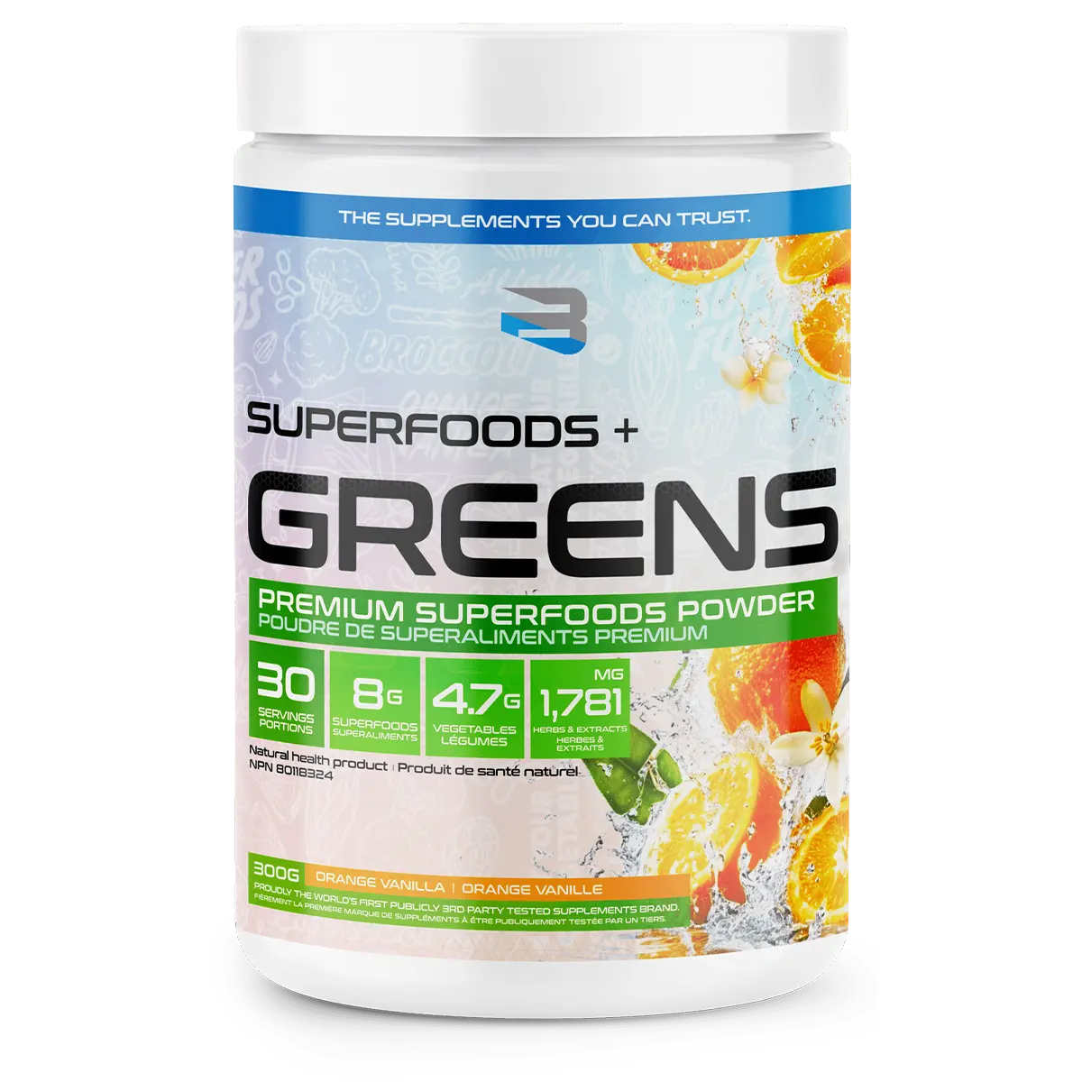 Believe Supplements - Superfood + Greens - 30 Servings