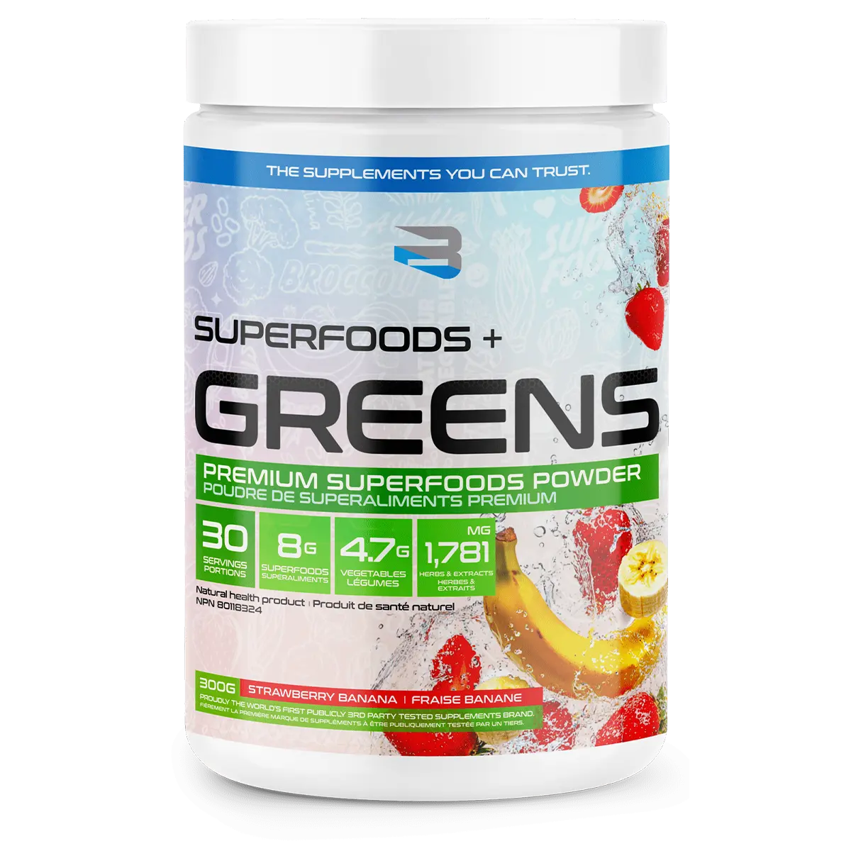 Believe Supplements - Superfood + Greens - 30 Servings
