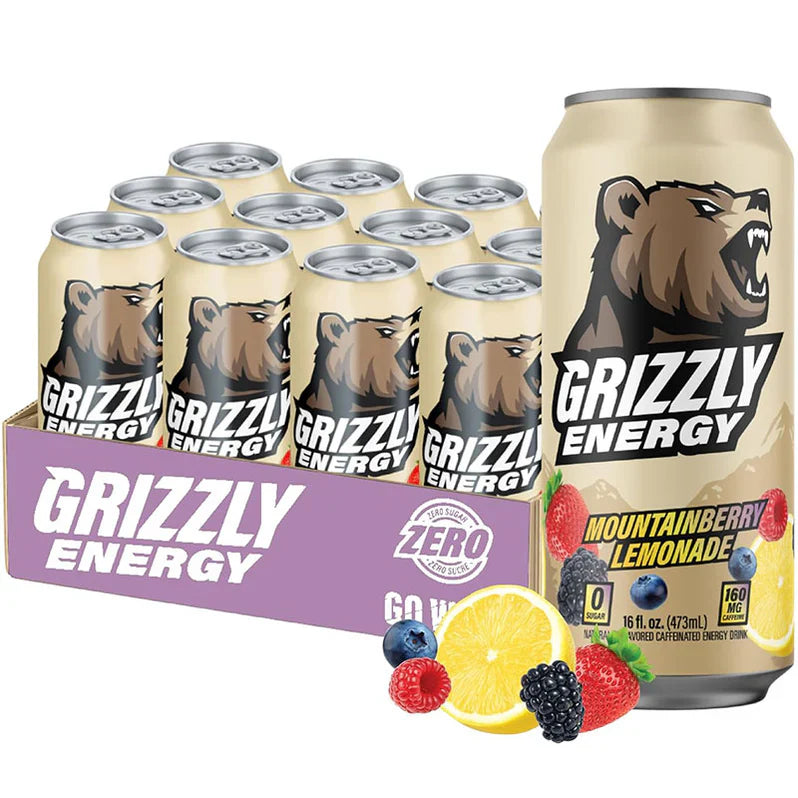 Grizzly Energy Drinks