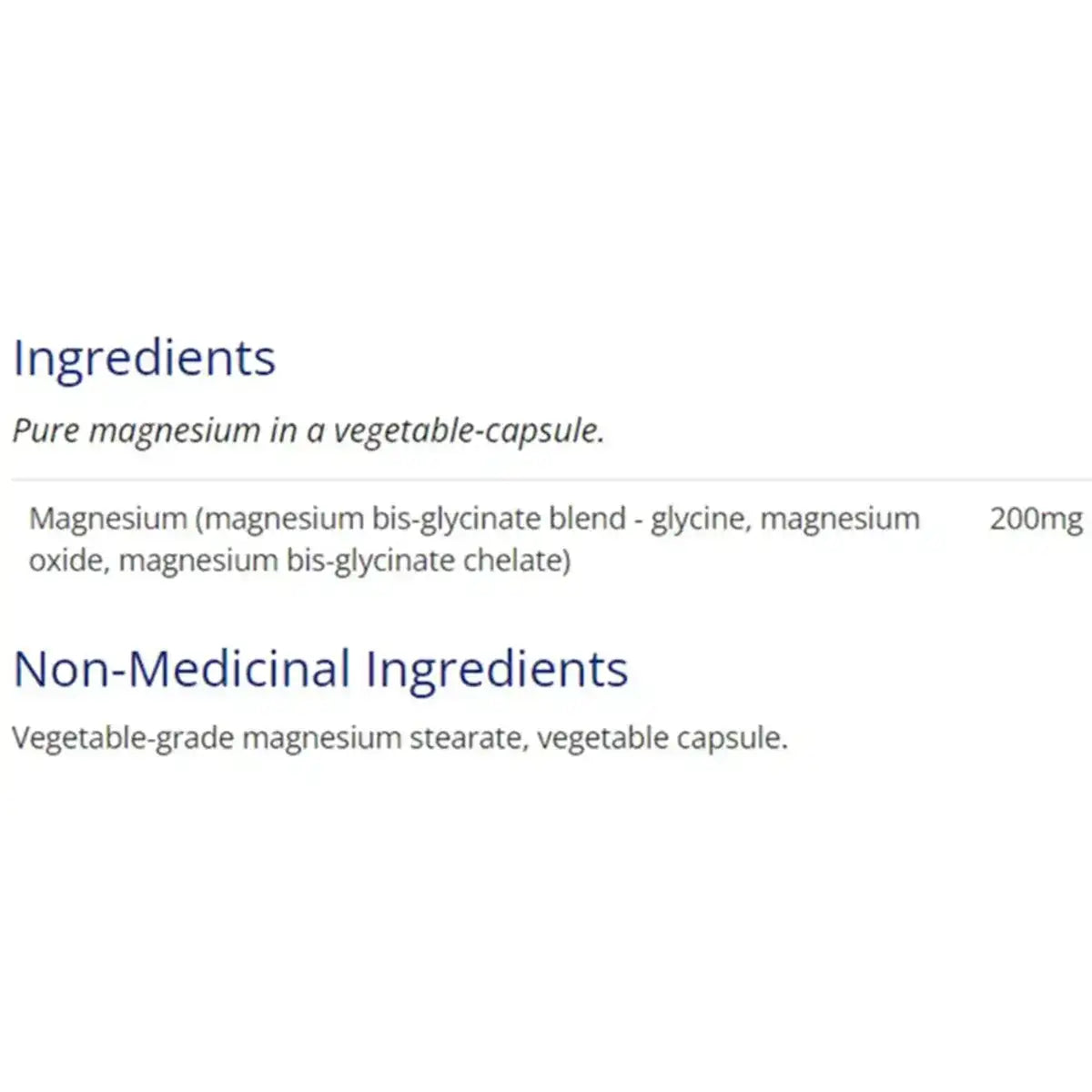 CanPrev - Magnesium Bis-Glycinate 200mg Gentle 240veg caps