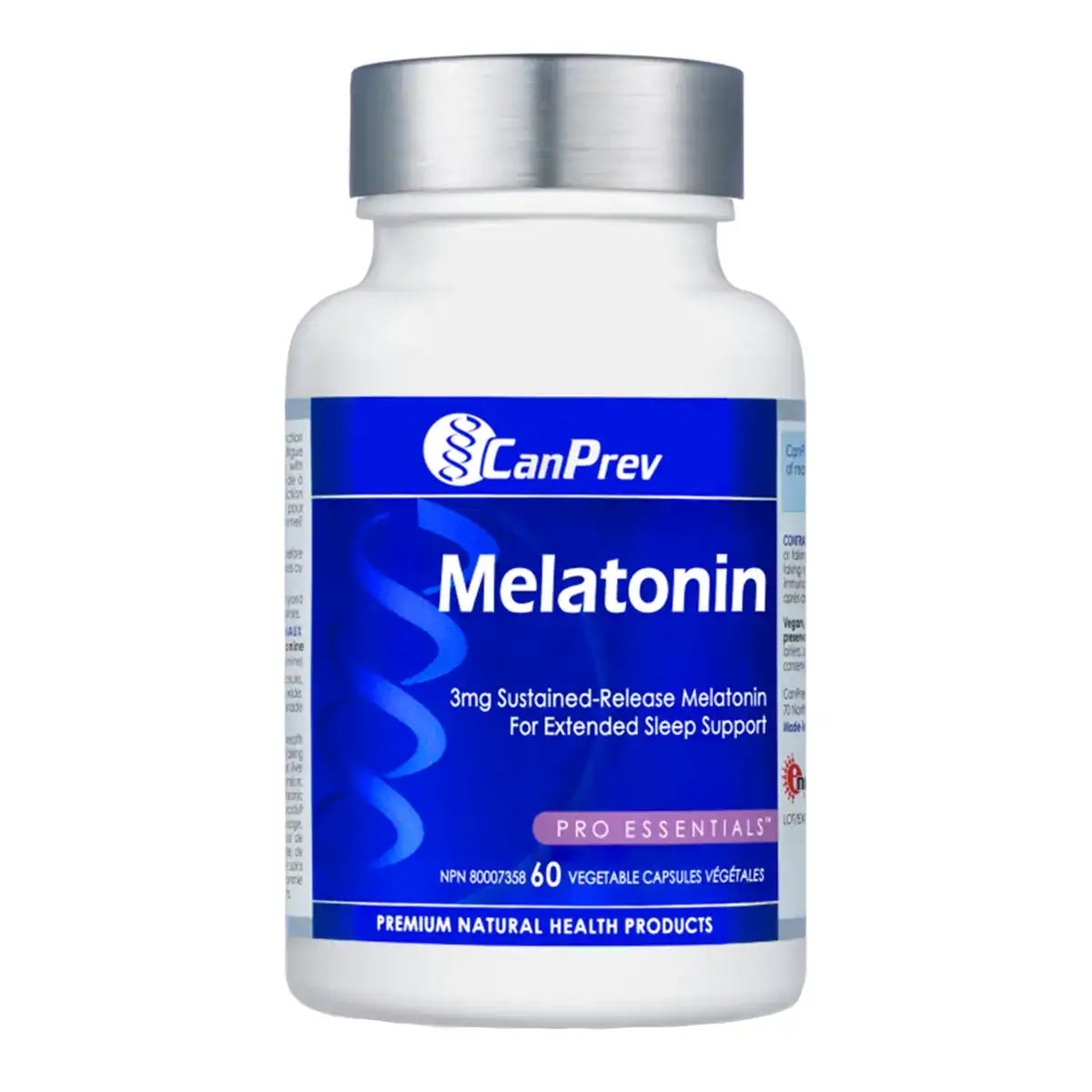 CanPrev - Melatonin 3mg 60veg caps