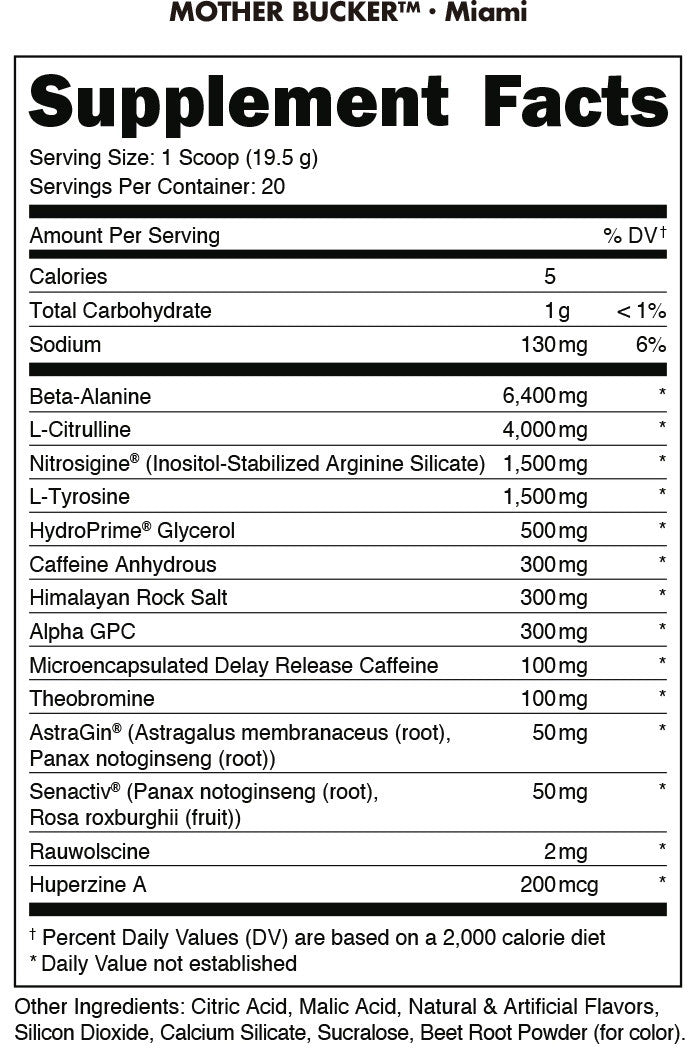 Bucked Up Labs - Mother Bucker