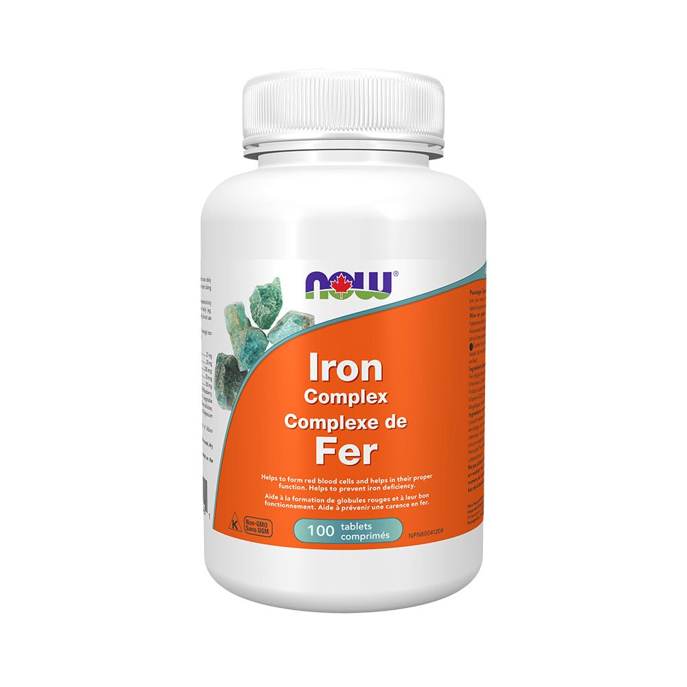 NOW Iron Complex Pills - MySupplements.ca INC.