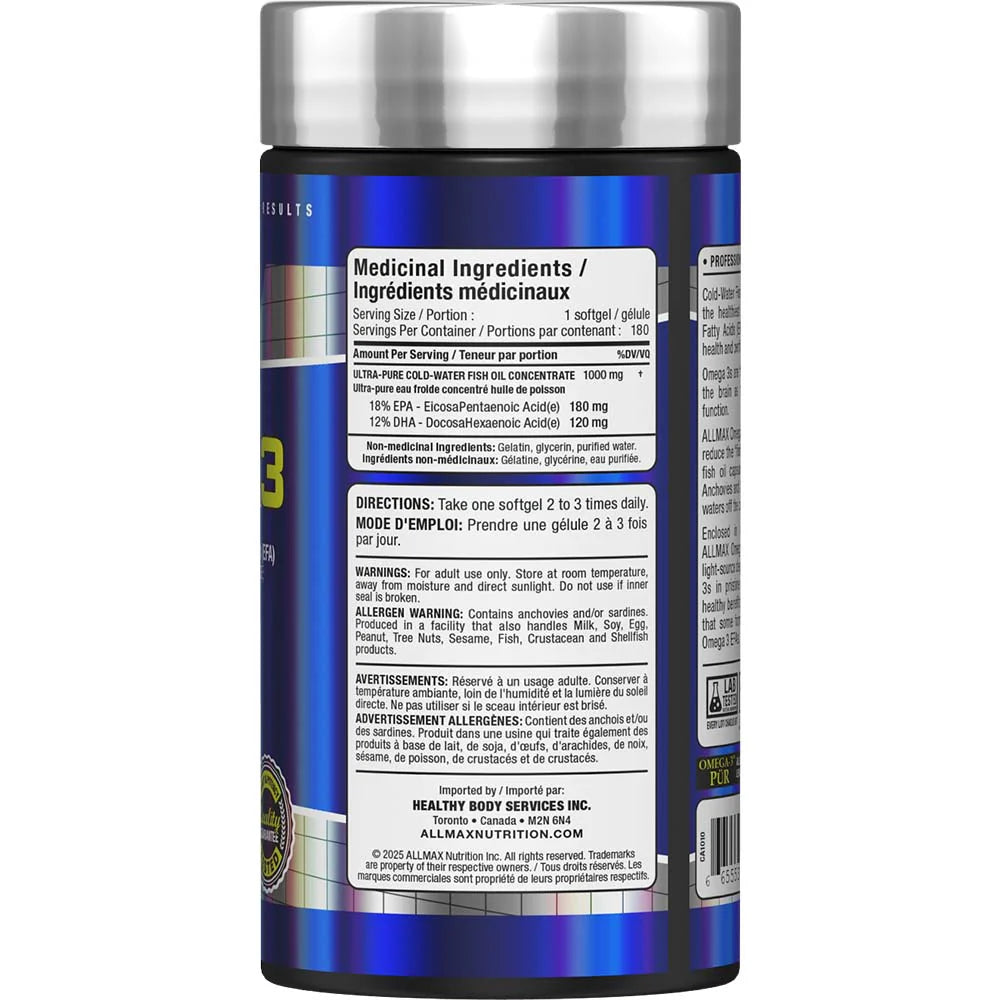 Allmax - Omega 3 Capsules