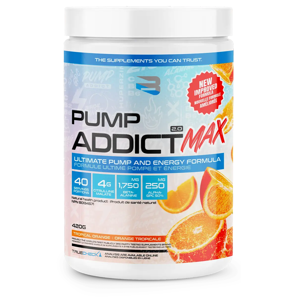 Believe Supplements - Pump Addict Max