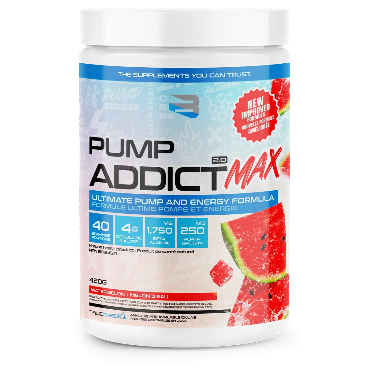 Believe Supplements - Pump Addict Max