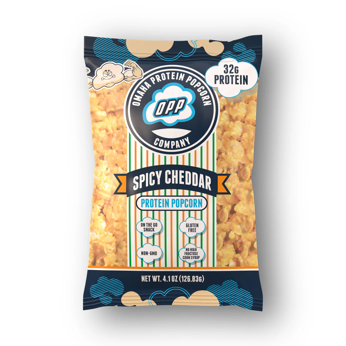 Omaha Protein Popcorn - Single Bag