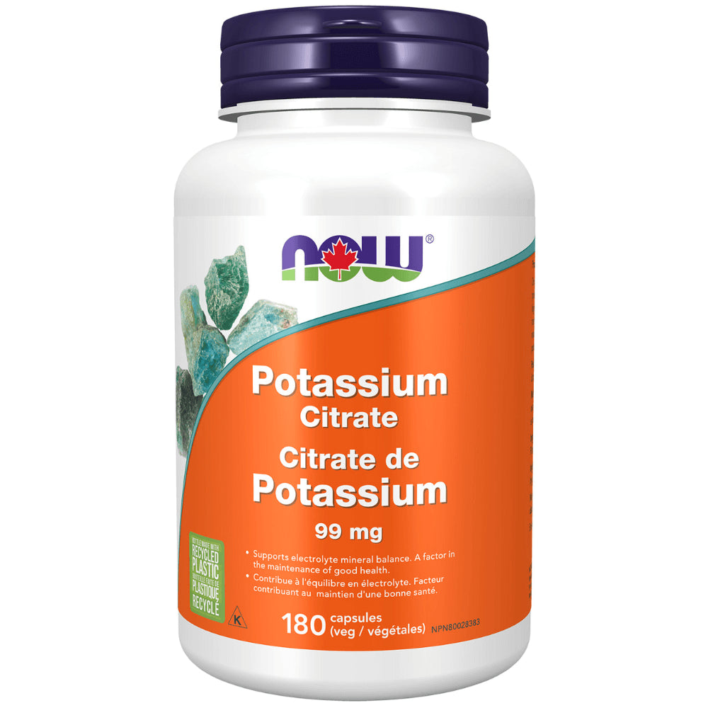 NOW - Potassium Citrate 99mg 180ct