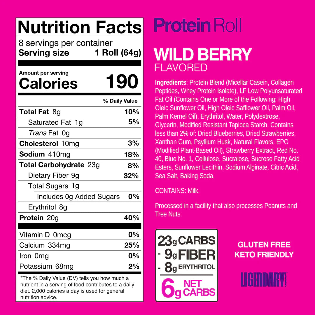 Legendary Foods - Protein Sweet Roll