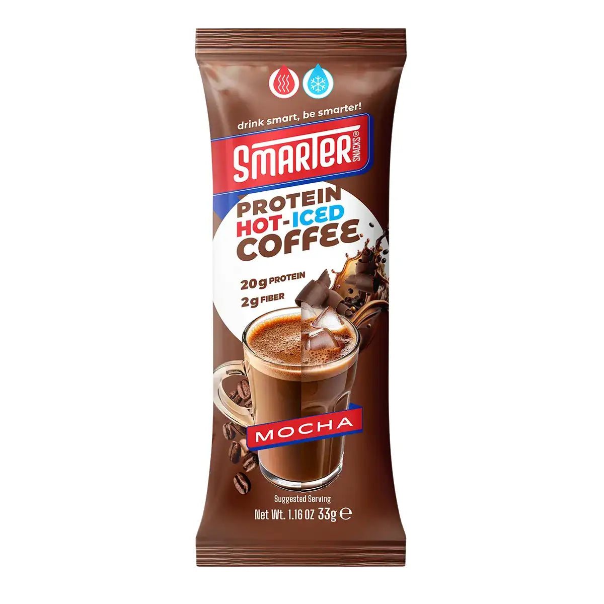 Smarter Snacks - Protein Hot-Iced Coffee - Single Serving