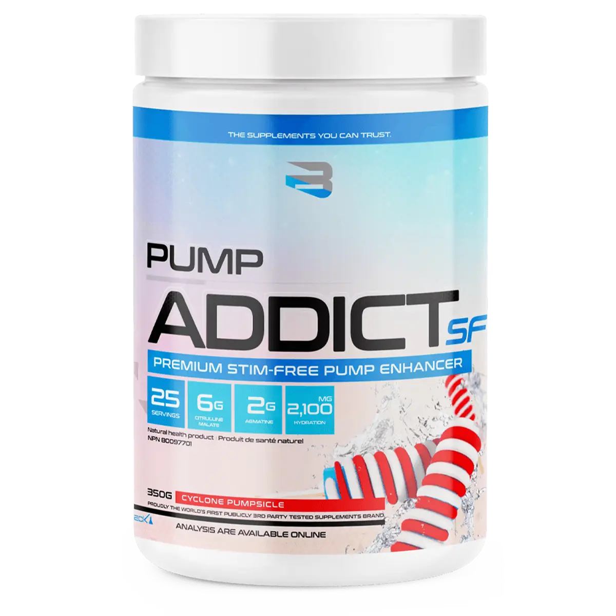 Believe Supplements - Pump Addict - Stim Free