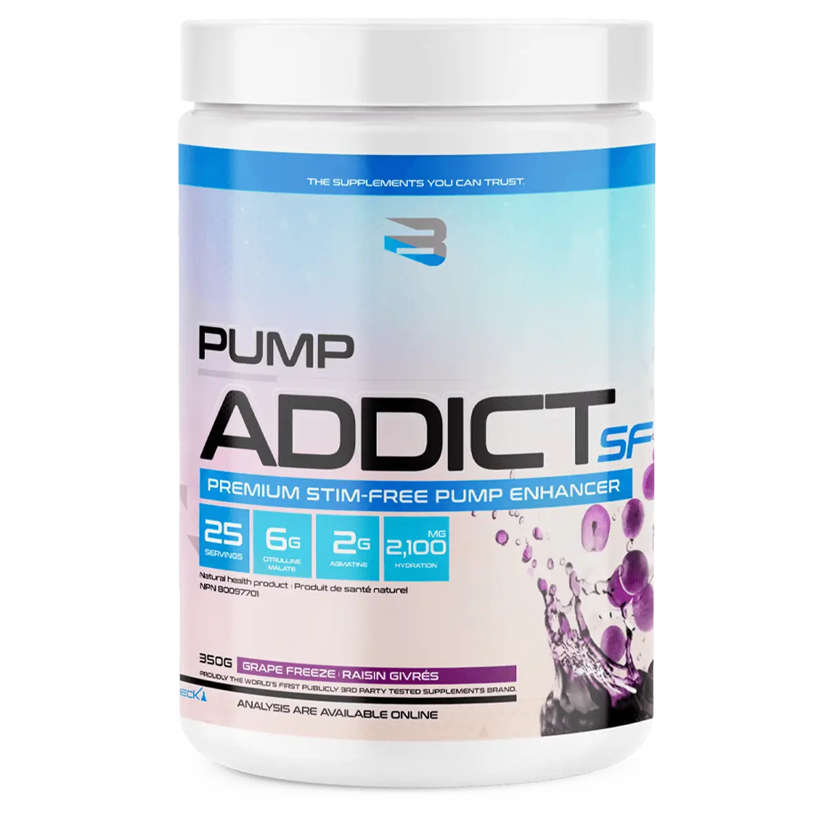 Believe Supplements - Pump Addict - Stim Free