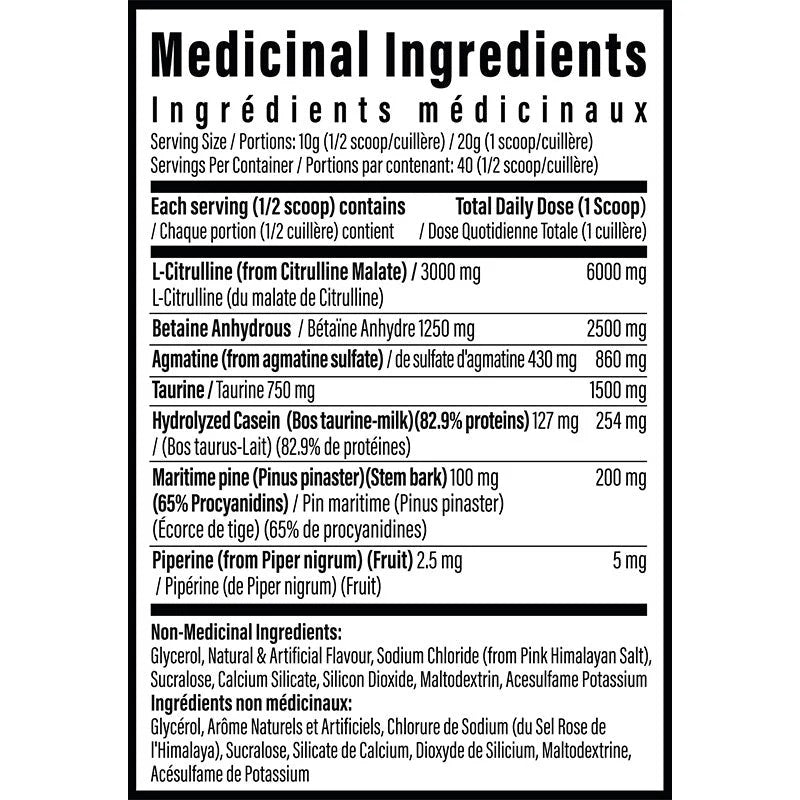 TC Nutrition - Batch 27 - Stim Free Pump