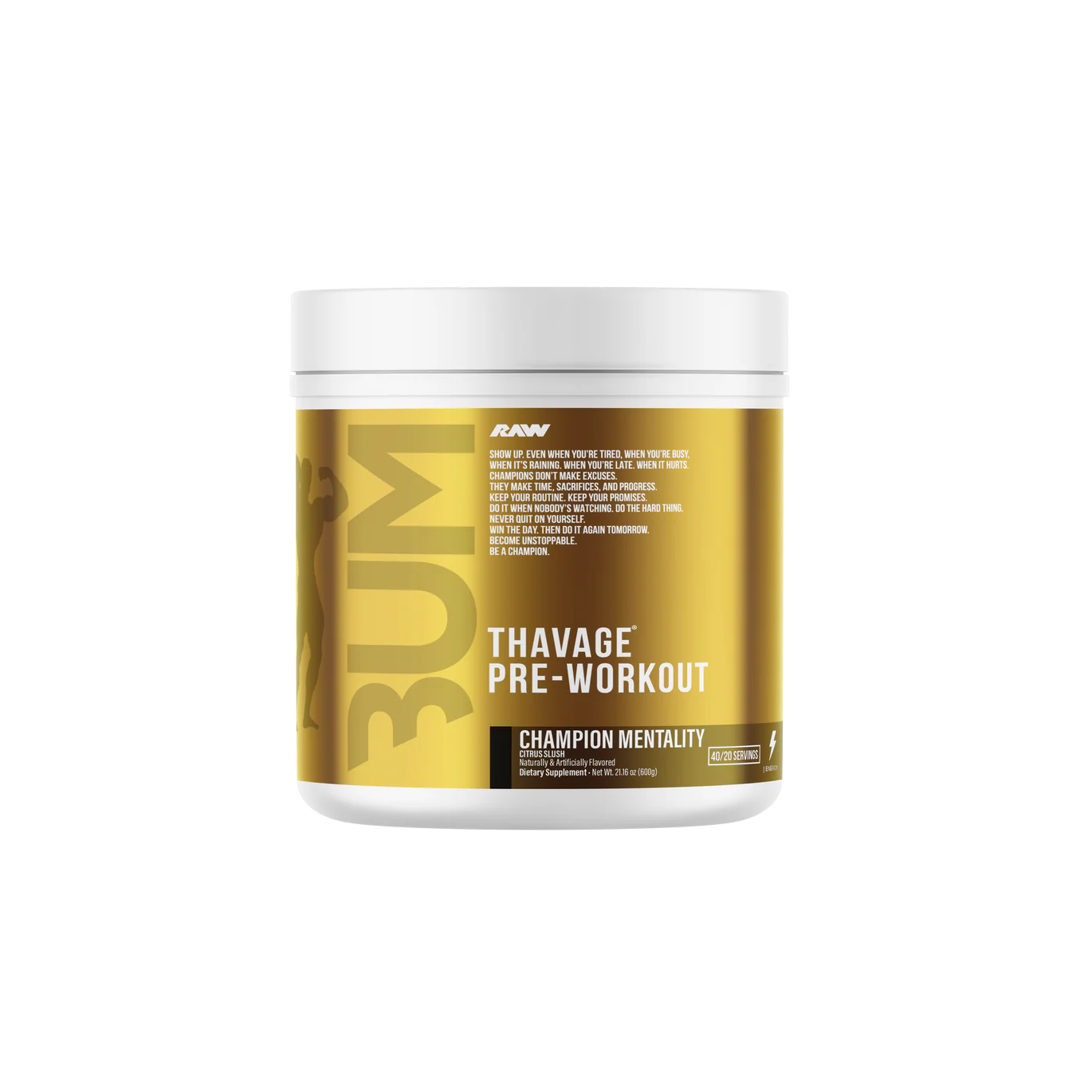 CBUM x RAW - Thavage Pre Workout