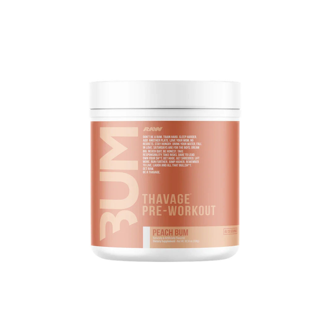 CBUM x RAW - Thavage Pre Workout