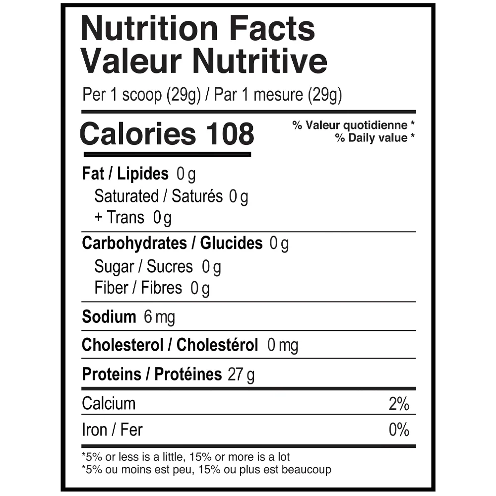 Believe Supplements - Transparent Whey  - 4.4lbs Unflavoured