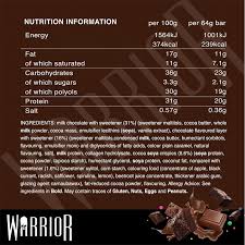 Warrior Crunch Protein Bar