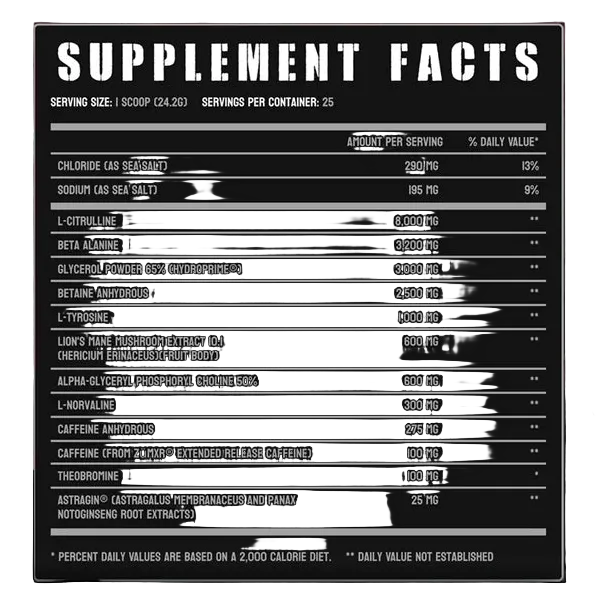Wycked - Full F*CKING Blown Pre Workout