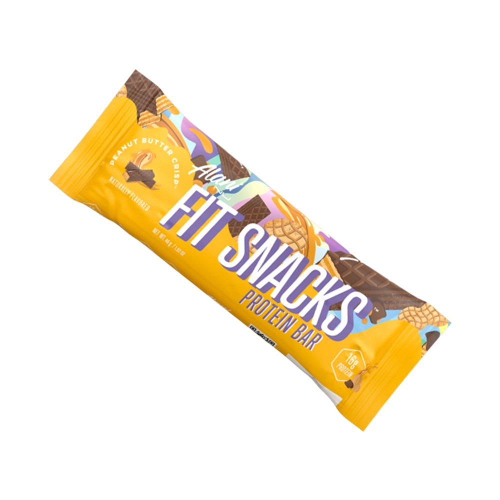 Alani Nu - Fit Snacks Protein Bars, alani nu protein bars, fit snacks, Peanut Butter Crisp protein bar, my supplements