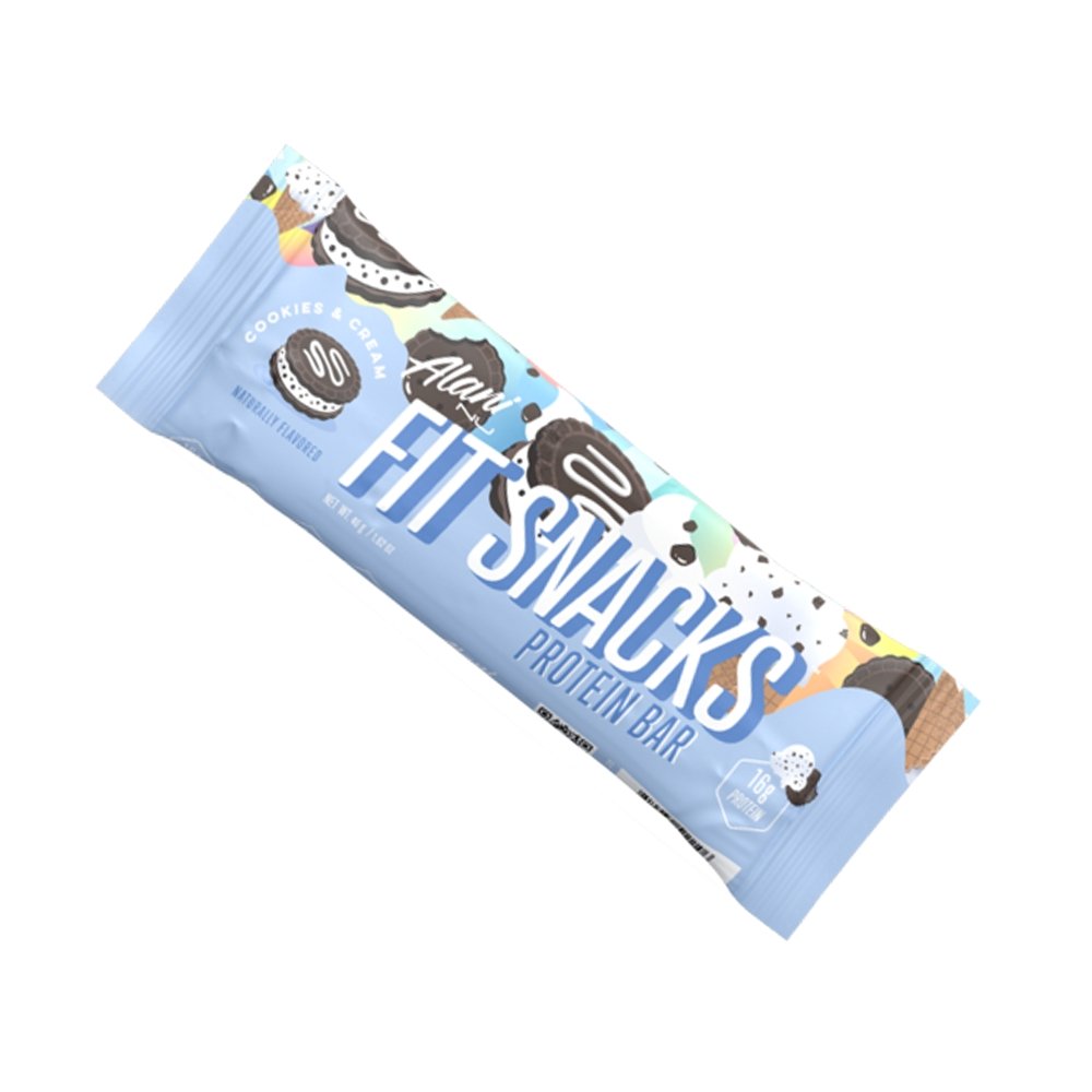 Alani Nu - Fit Snacks Protein Bars - Canada's Best Online Supplements Store, Cookies & Cream Protein Bar, My Supplements