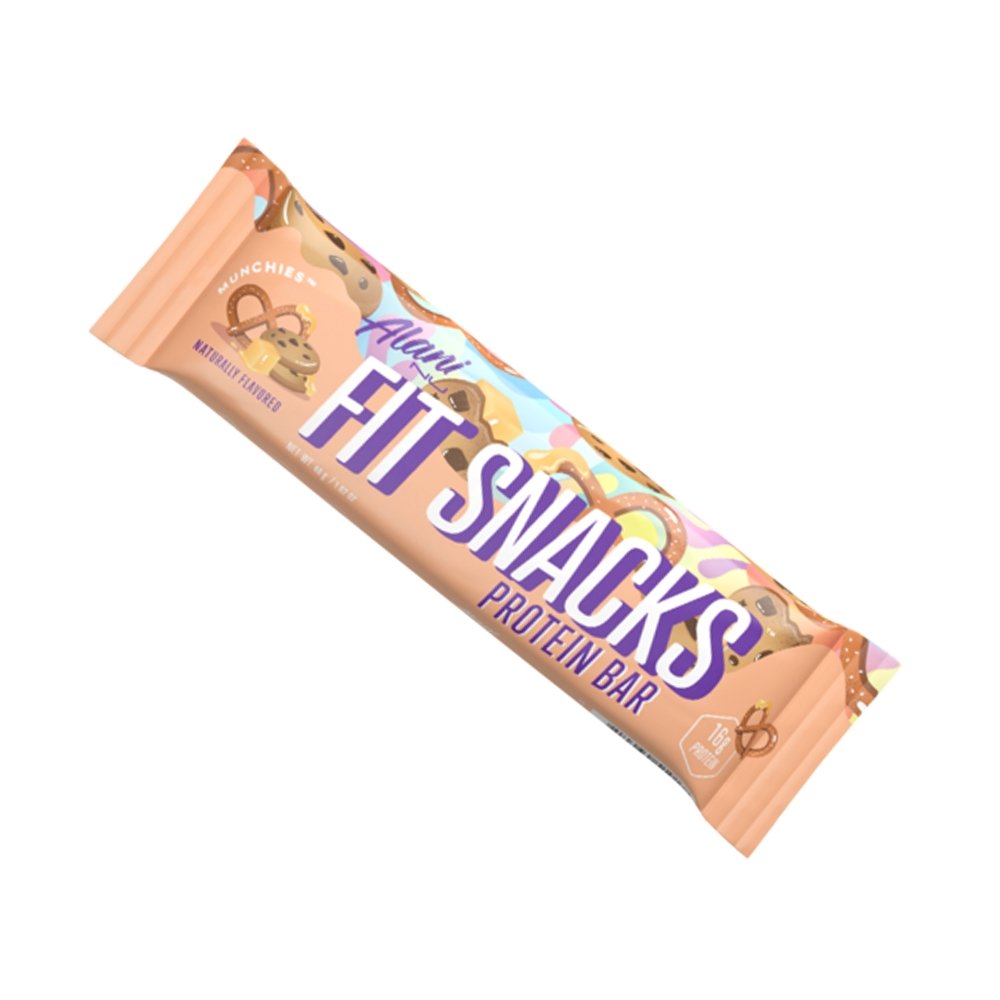 Alani Nu - Fit Snacks Protein Bars, Munchies Fit Snacks Bar, Natural Flavoured Bar