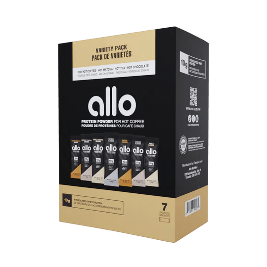 ALLO - Protein Coffee Mix - Variety Pack 7 Sachets - MySupplements.ca INC.