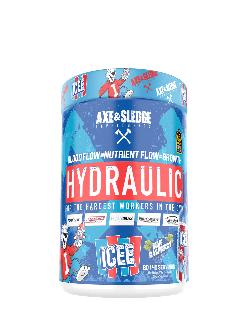 Axe & Sledge - HYDRAULIC - MySupplements.ca INC.