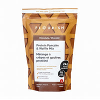 Thumbnail for Flourish Protein Pancakes, Chocolate Flavor, Tasty Snack Food, My Supplements