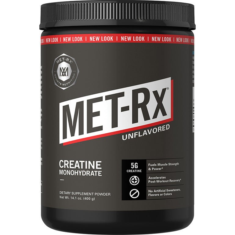 MET-RX - Unflavoured, Creatine Monohydrate, Dietary Supplement Powder, Online Supplements, My Supplements