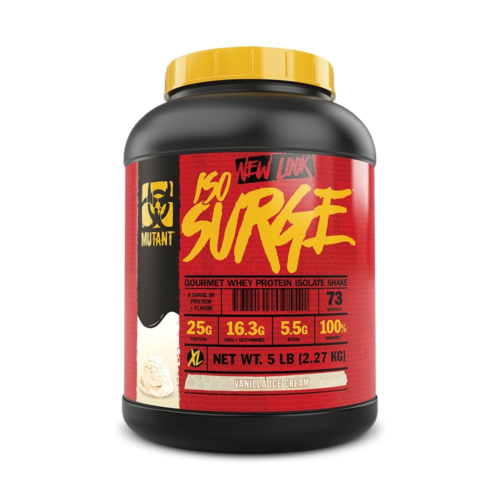 Mutant, Iso-Surge, Vanilla Ice Cream Flavor, Canada's Best Whey Protein Isolate Supplement, Whey Isolate, My Supplements