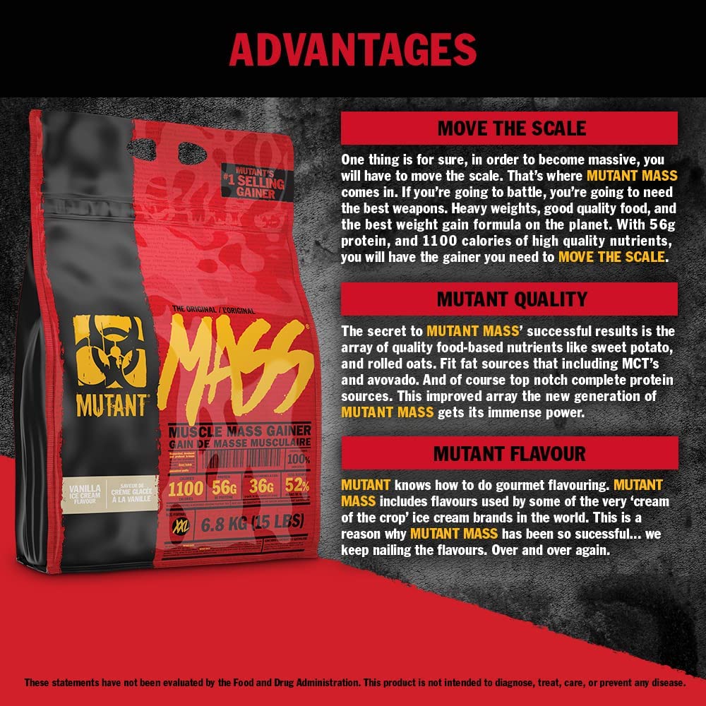 Mutant Mass - 15Lbs - MySupplements.ca INC.