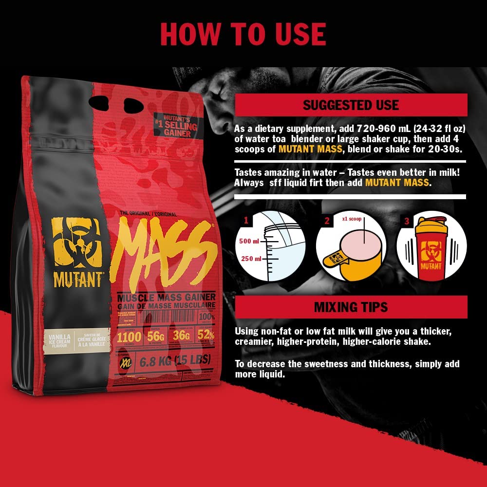 Mutant Mass - 15Lbs - MySupplements.ca INC.