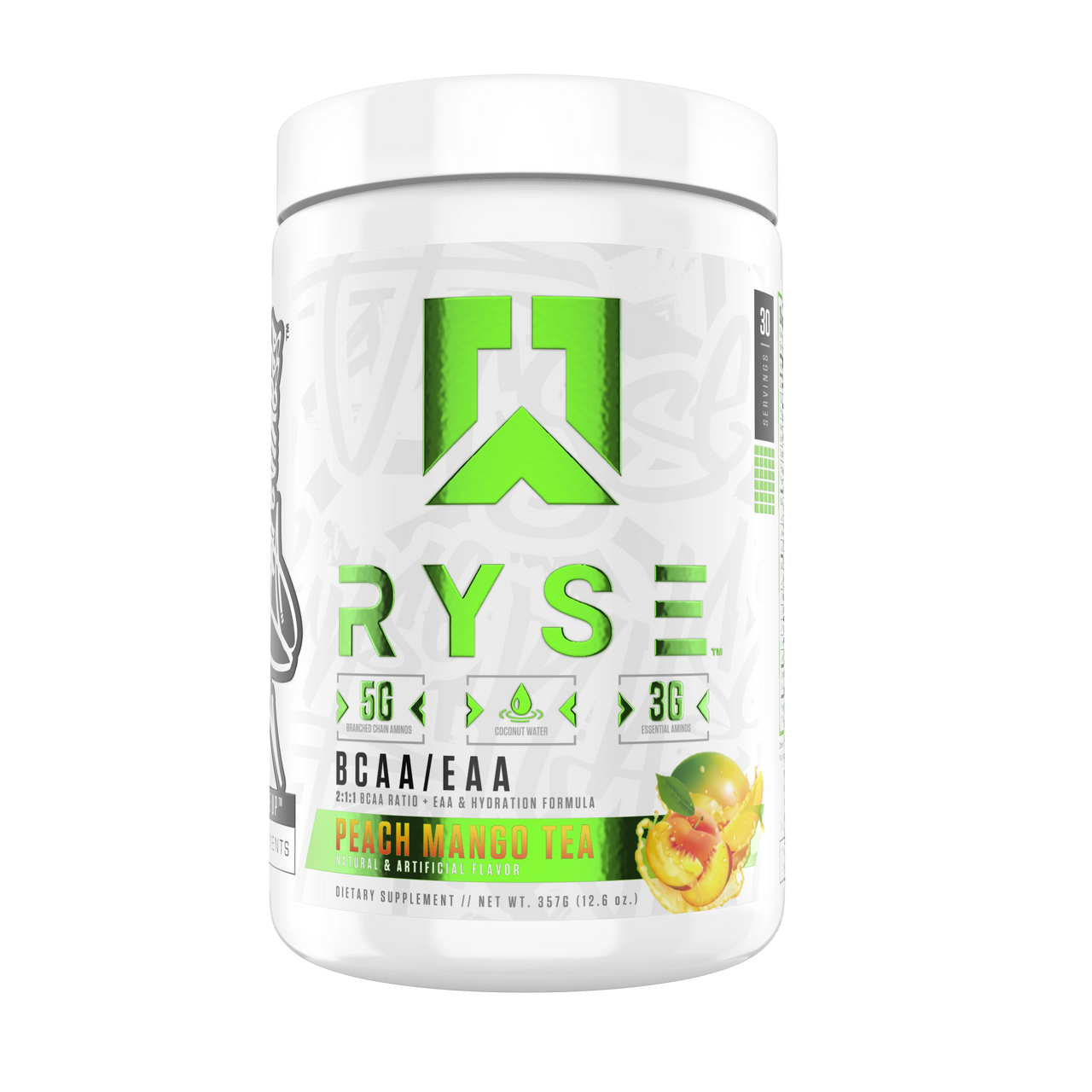 RYSE BCAA/EAA, Peach Mango Tea Flavours, Amino Acids Canada, My Supplements