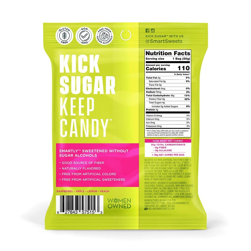 Nutrition Facts, Smart Sweets, Best Healthy Snack Food, Candies, My Supplements